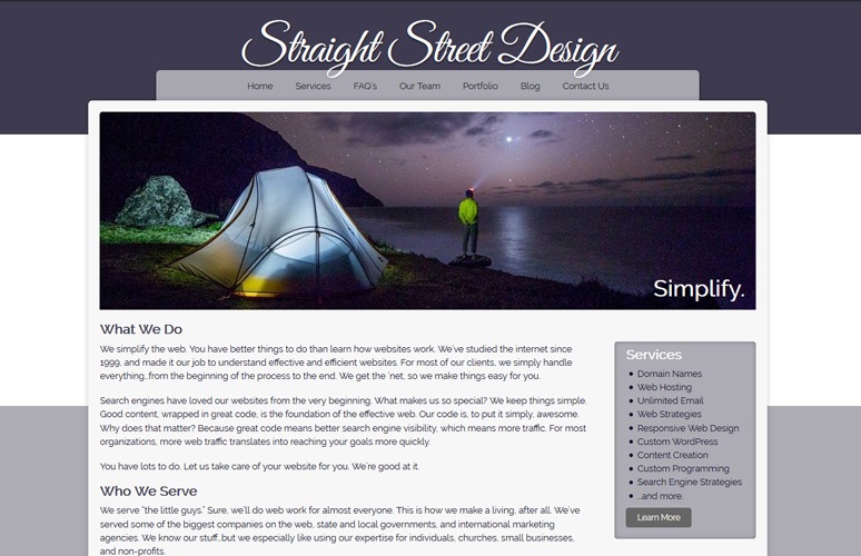 Custom Website